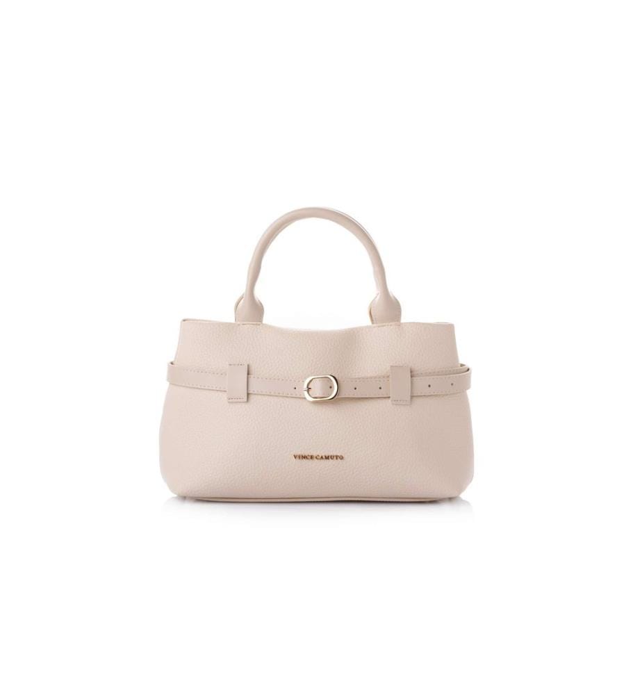Tragetasche, cremefarben, 100 % POLYVINYL-LEDER