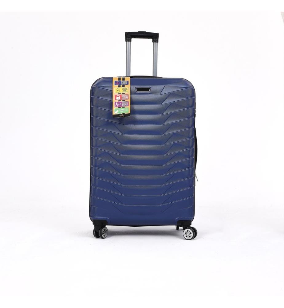 Valise, bleu foncé, 100% ABS