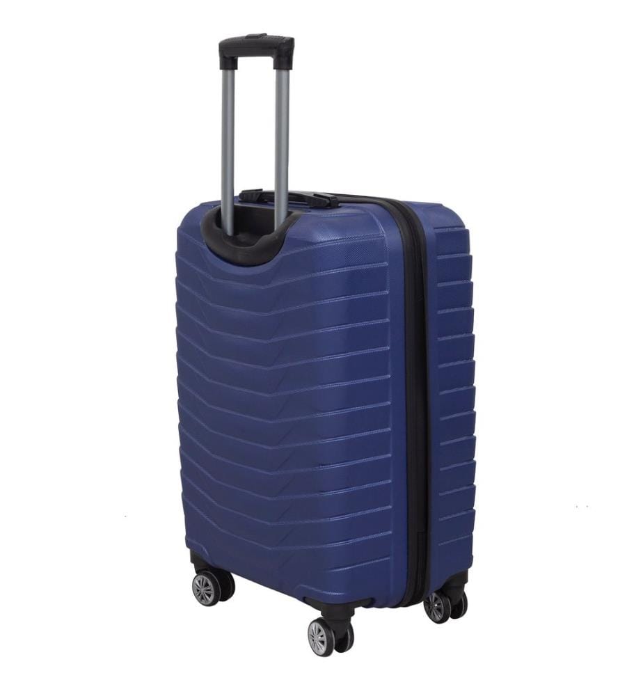Valise, bleu foncé, 100% ABS