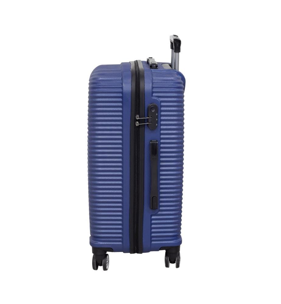 Valise, bleu foncé, 100% ABS