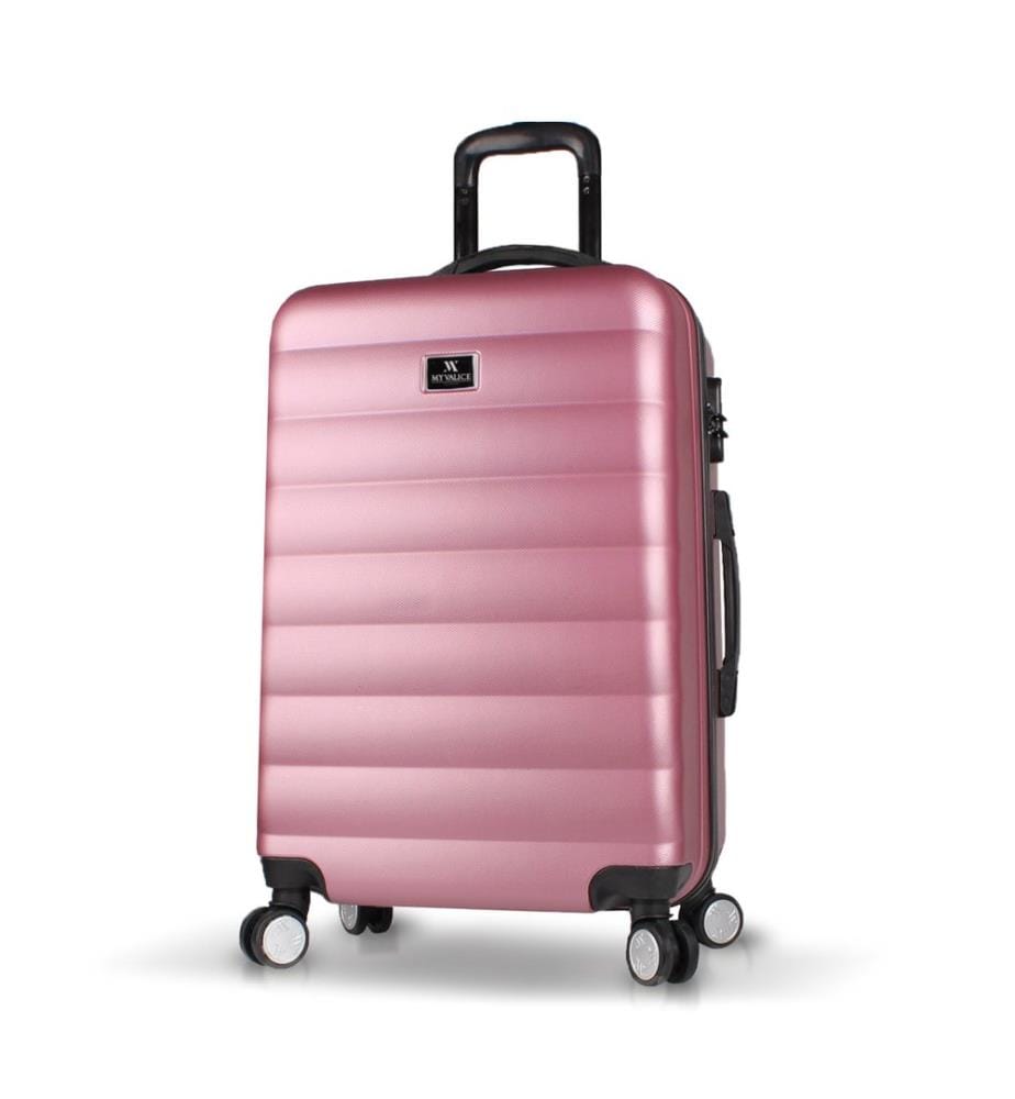 Valise, Or Rose, 100% ABS