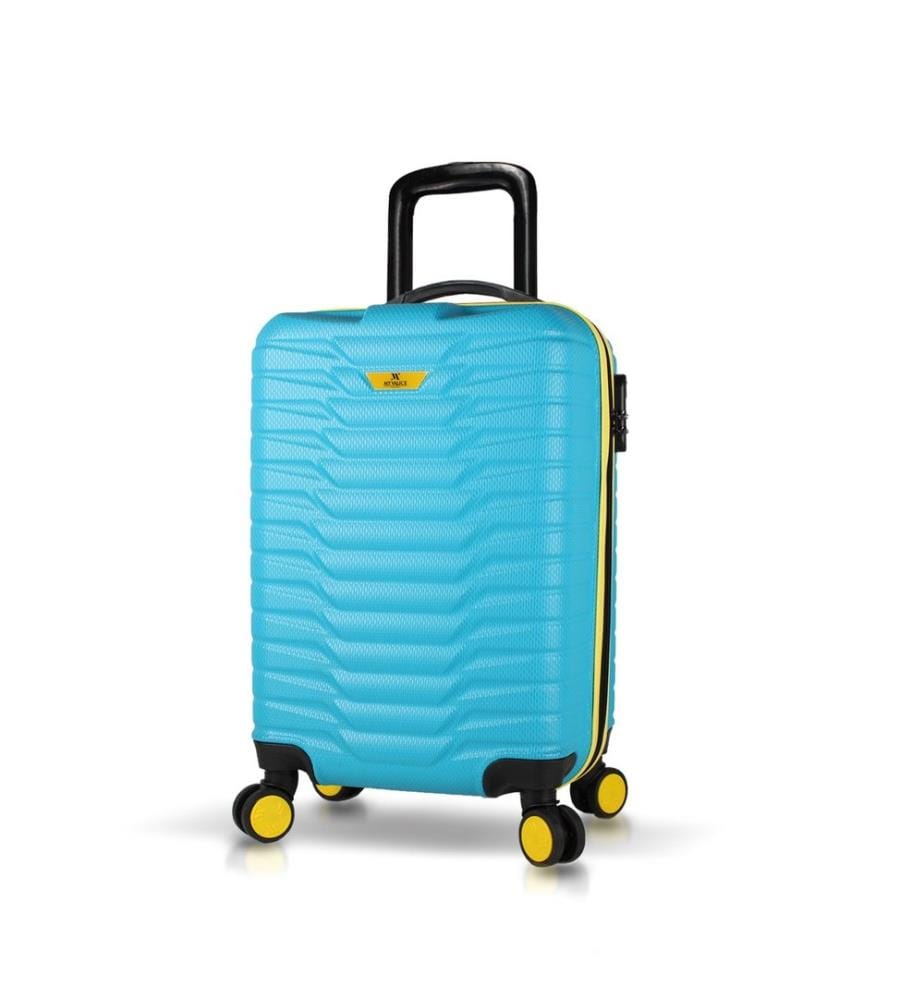 Valise, Turquoise, 100% ABS