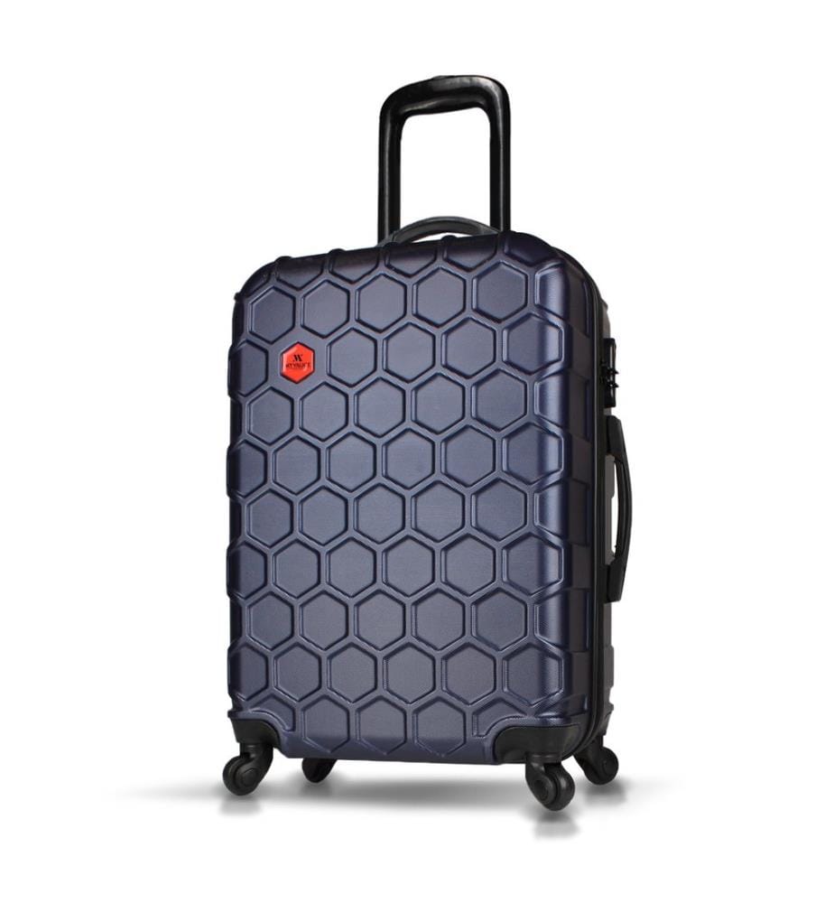 Valise, bleu marine, 100% ABS
