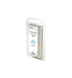 FREECOLOR - Encre HP 70 Light Cyan