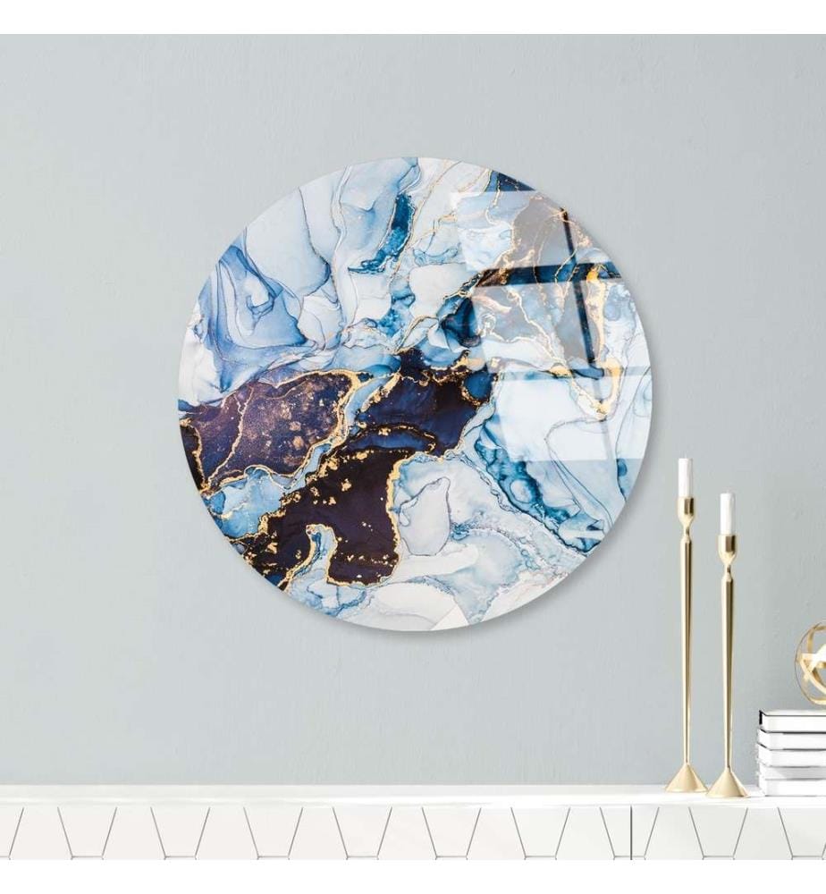 Decorative Tempered Glass Painting, Multicolor, 100% Tempered Glass