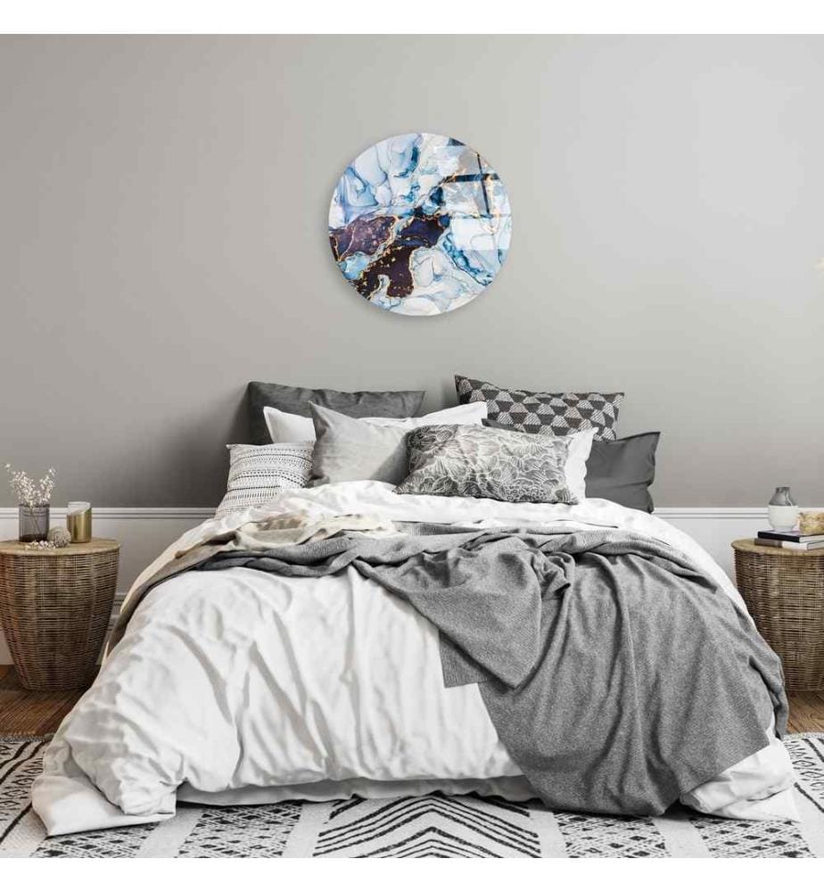 Decorative Tempered Glass Painting, Multicolor, 100% Tempered Glass