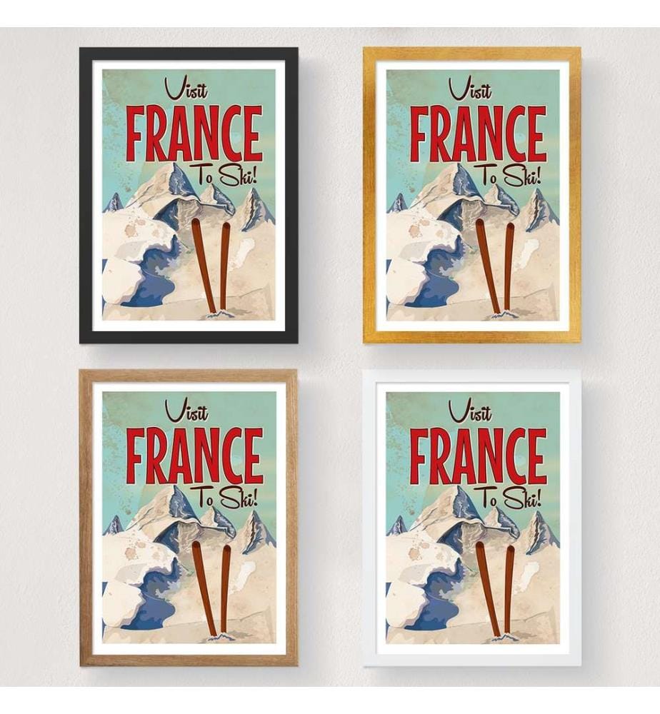 Poster A4, Mehrfarbig, 100% Mattes Satin