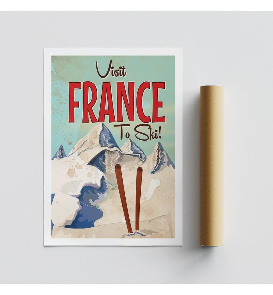 Poster A4, Mehrfarbig, 100% Mattes Satin
