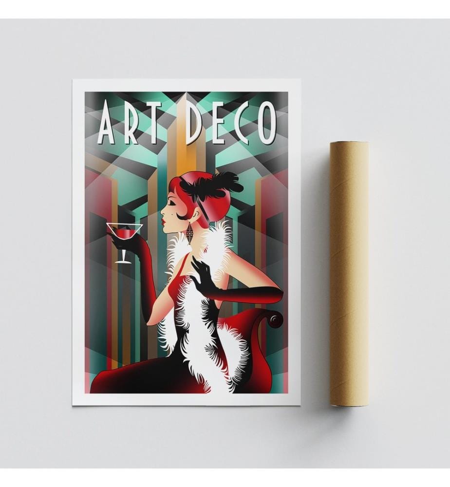 Poster A4, Mehrfarbig, 100% Mattes Satin
