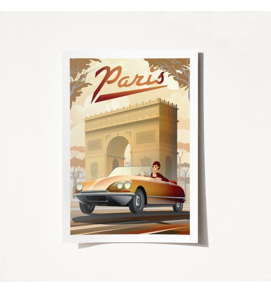 Poster A4, Mehrfarbig, 100% Mattes Satin