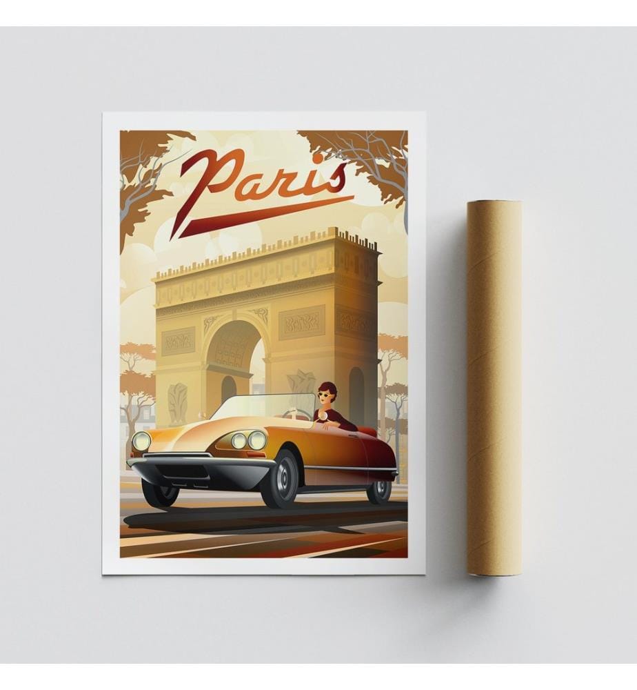 Poster A4, Mehrfarbig, 100% Mattes Satin