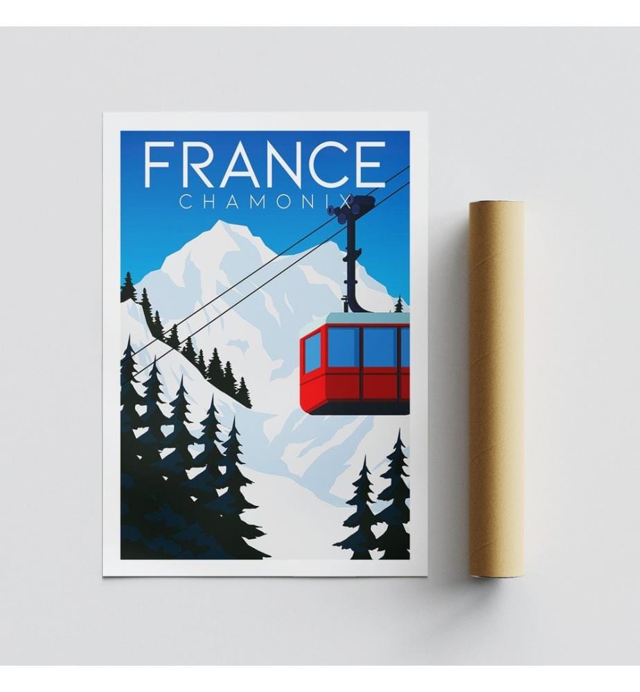 Poster A4, Mehrfarbig, 100% Mattes Satin