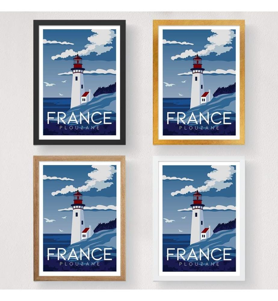 Poster A4, Mehrfarbig, 100% Mattes Satin
