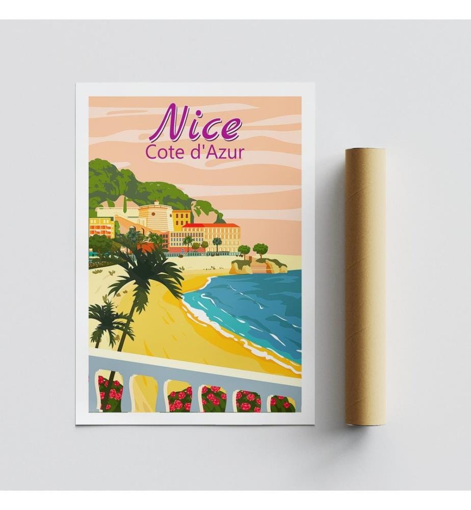 Poster A4, Mehrfarbig, 100% Mattes Satin