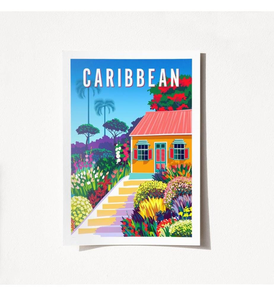 Poster A4, Mehrfarbig, 100% Mattes Satin