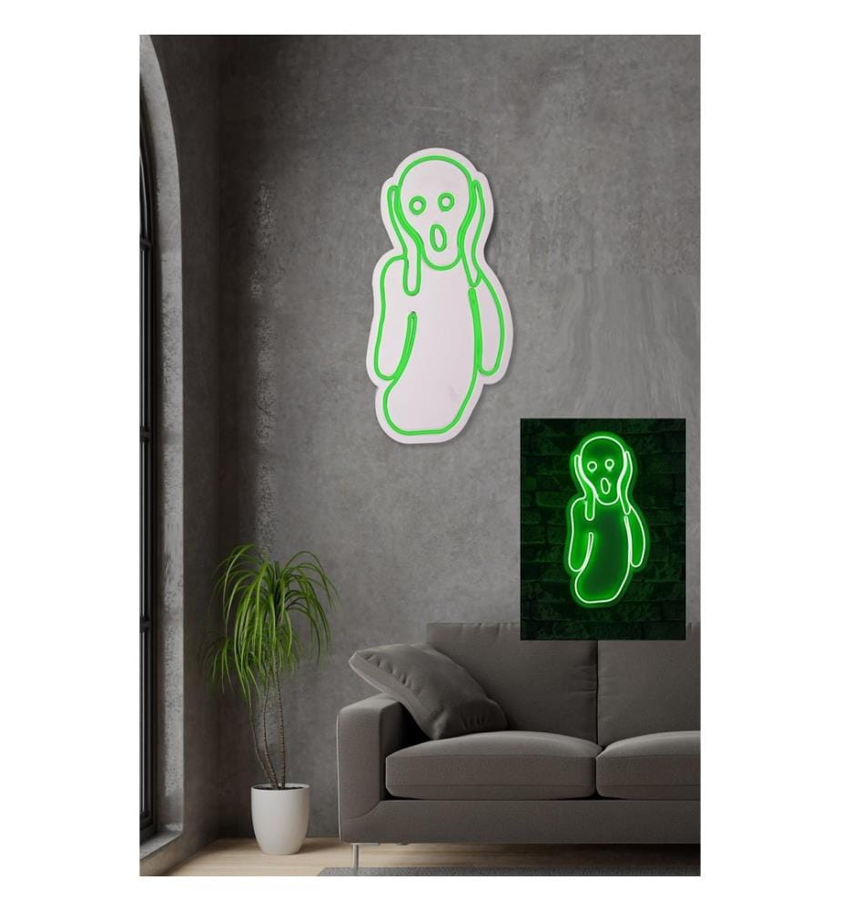Decorative Plastic Led Lighting, Green, Flexible Neon Strips
