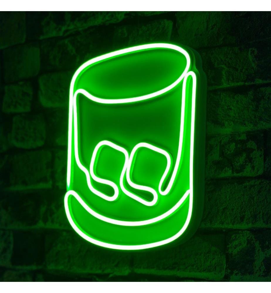 Decorative Plastic Led Lighting, Green, Flexible Neon Strips