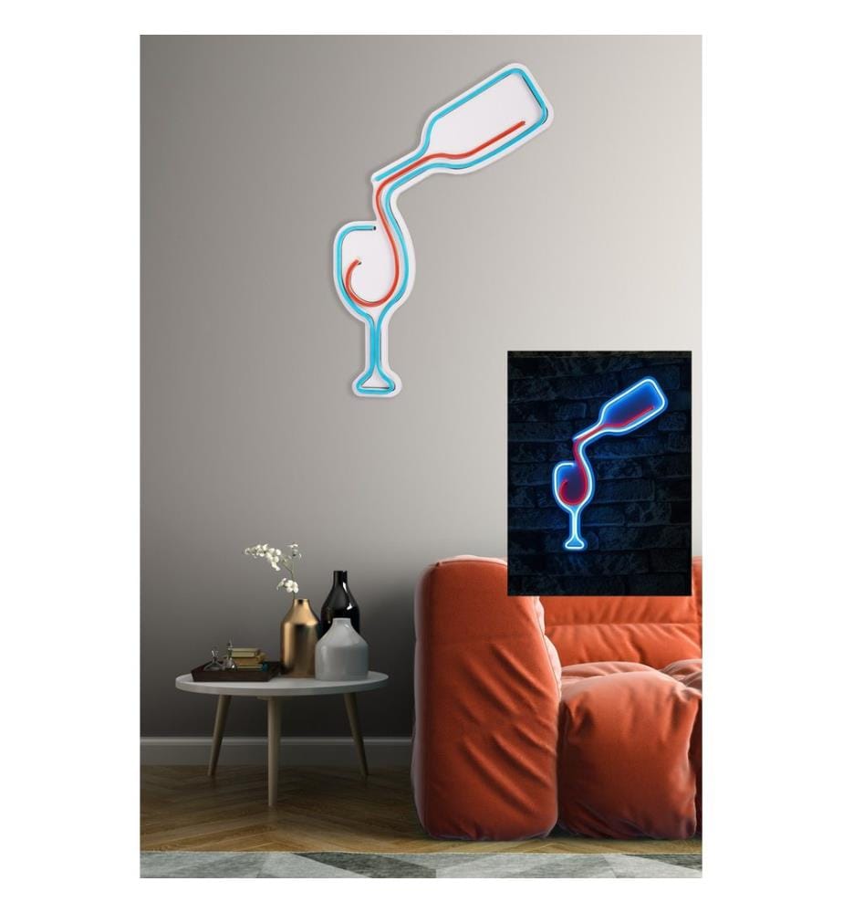Decorative Plastic Led Lighting, Blue, Red, Flexible Neon Strips