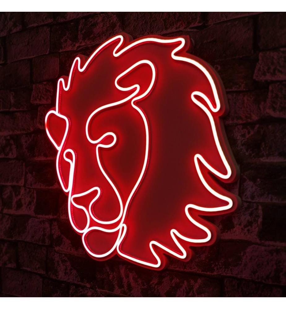 Decorative Plastic Led Lighting, Red, Flexible Neon Strips