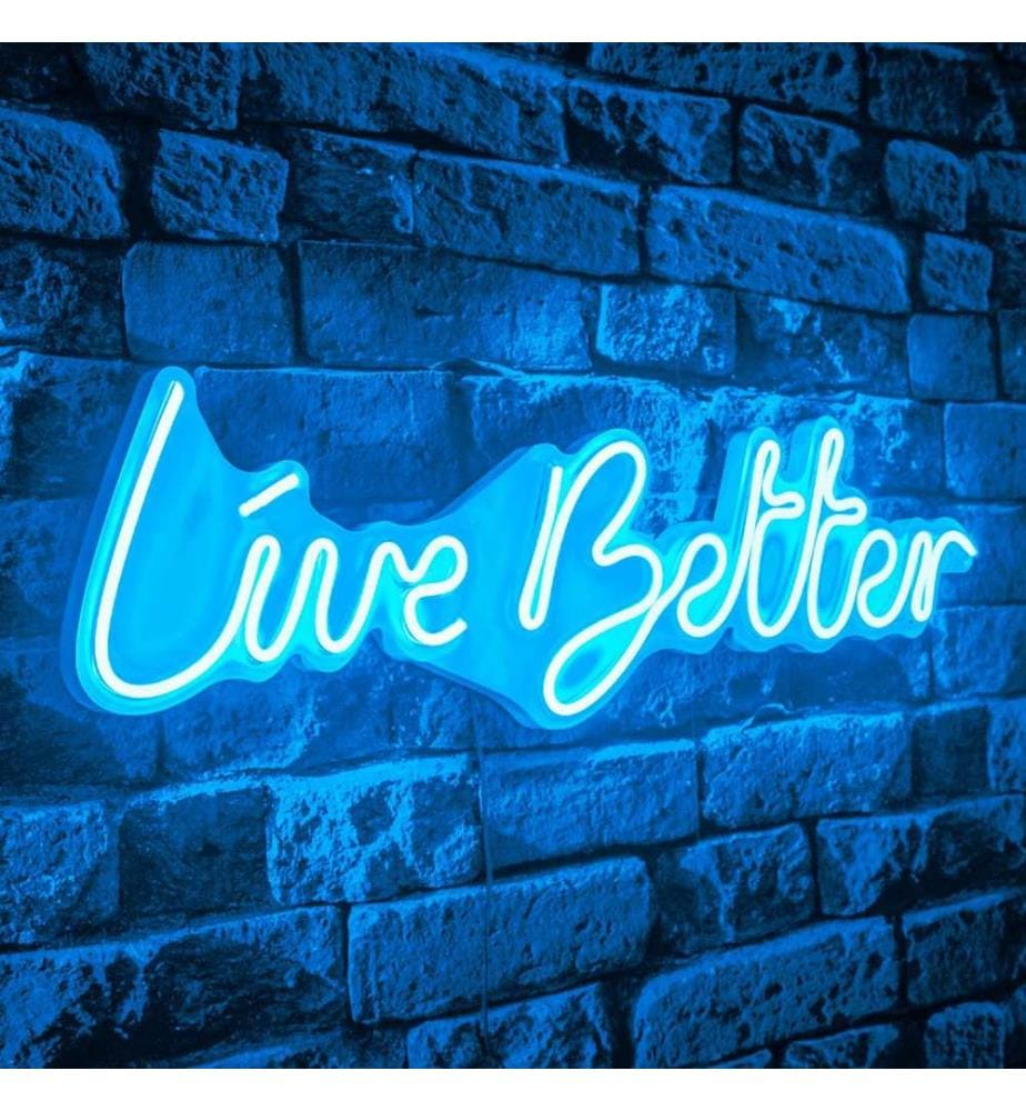 Decorative Plastic Led Lighting, Blue, Flexible Neon Strips