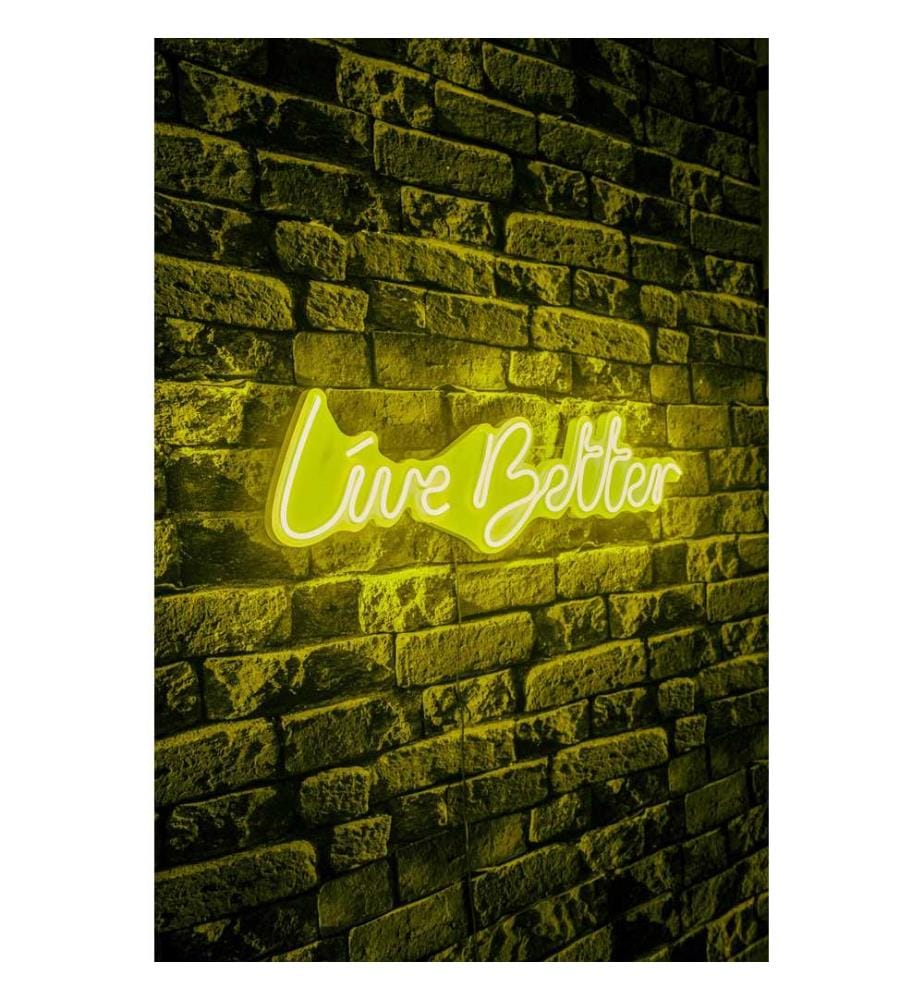 Decorative Plastic Led Lighting, Yellow, Flexible Neon Strips