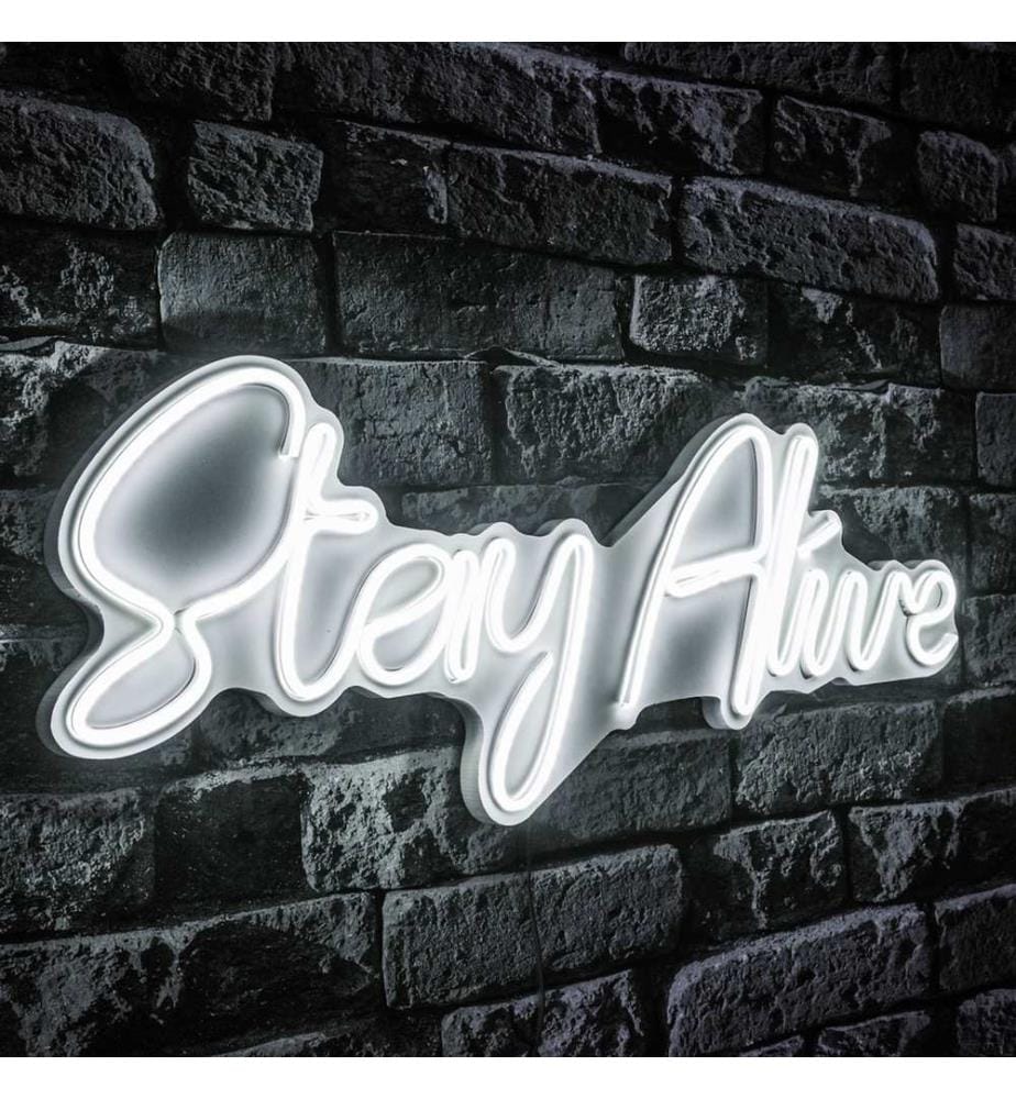 Decorative Plastic Led Lighting, White, Flexible Neon Strips