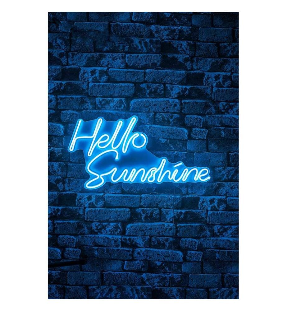 Decorative Plastic Led Lighting, Blue, Flexible Neon Strips