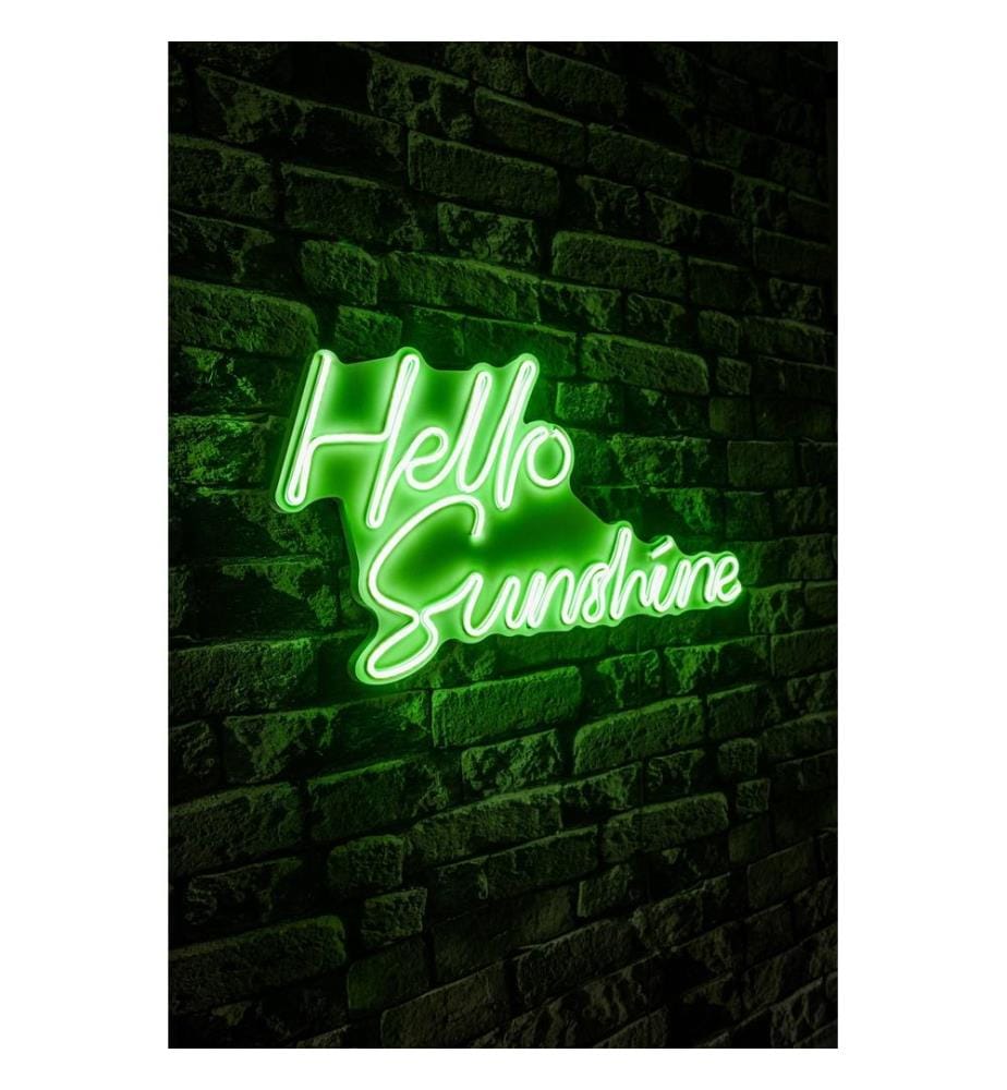 Decorative Plastic Led Lighting, Green, Flexible Neon Strips