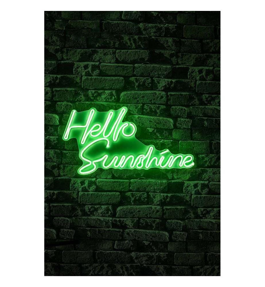 Decorative Plastic Led Lighting, Green, Flexible Neon Strips