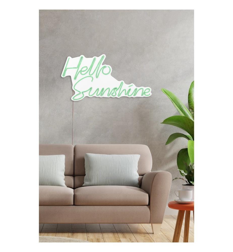 Decorative Plastic Led Lighting, Green, Flexible Neon Strips