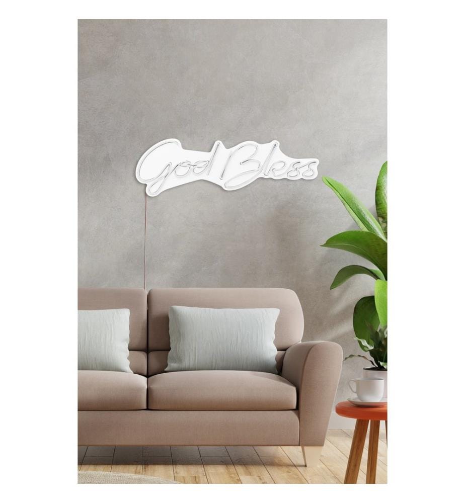 Decorative Plastic Led Lighting, White, Flexible Neon Strips