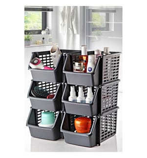 Organizer, anthrazit, 100 % KUNSTSTOFF