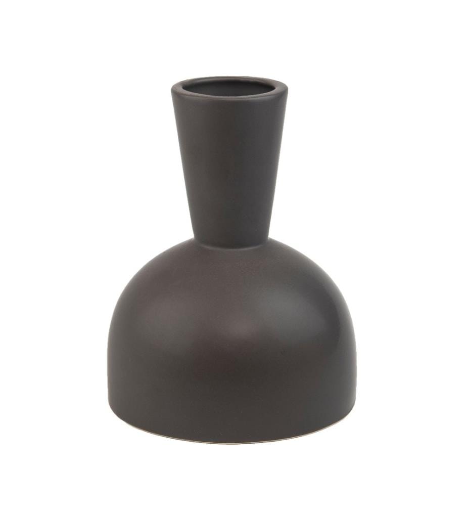 Vase, Anthrazit, 100 % KERAMIK