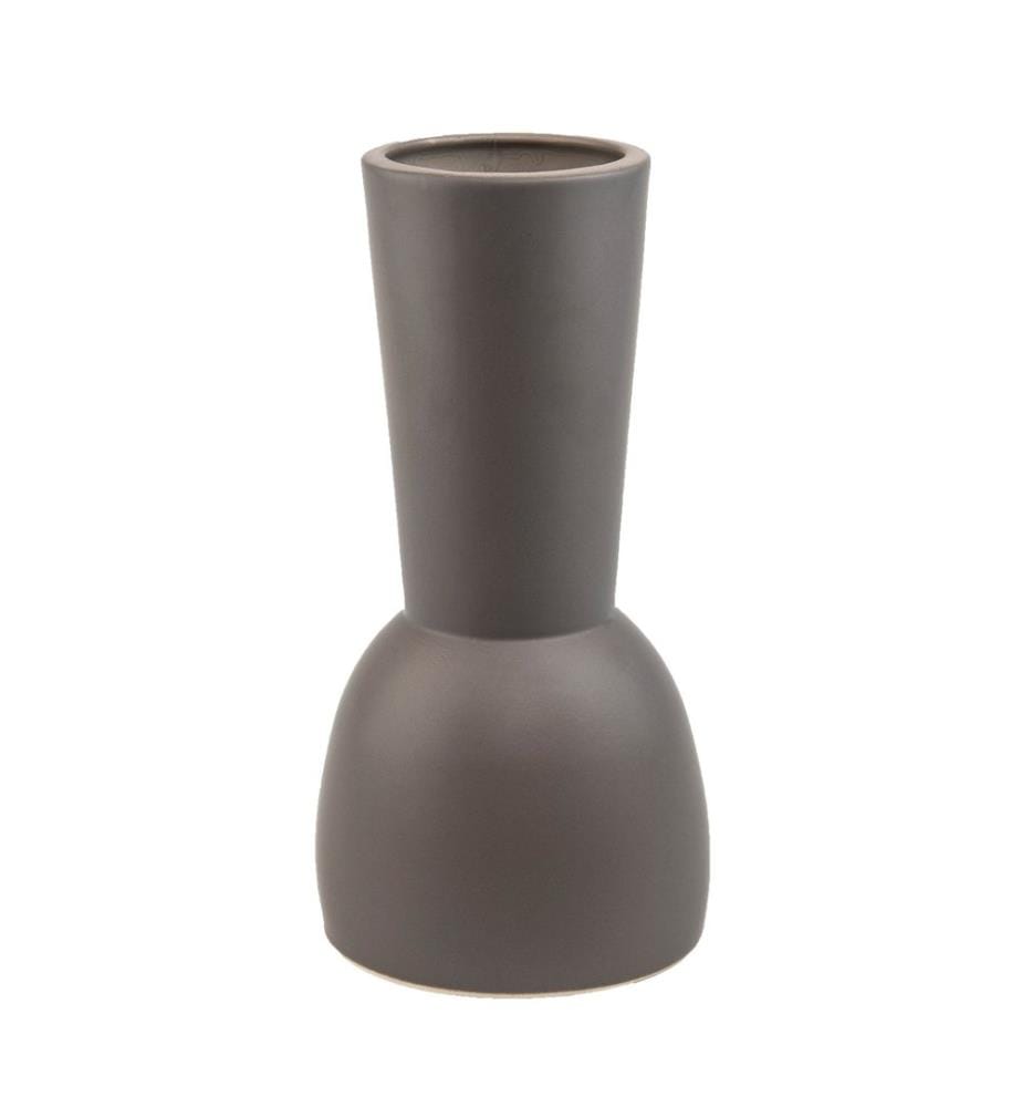 Vase, Anthrazit, 100 % KERAMIK