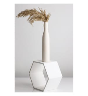 Vase, Weiss, 100 % KERAMIK