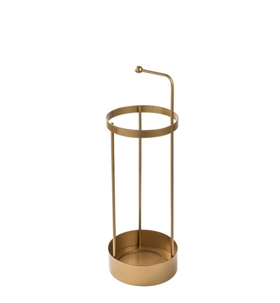 Schirmständer, gold, 100 % METALL