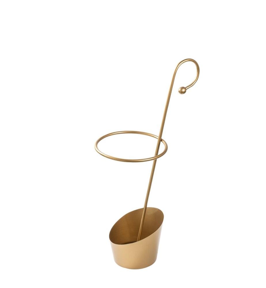 Schirmständer, gold, 100 % METALL