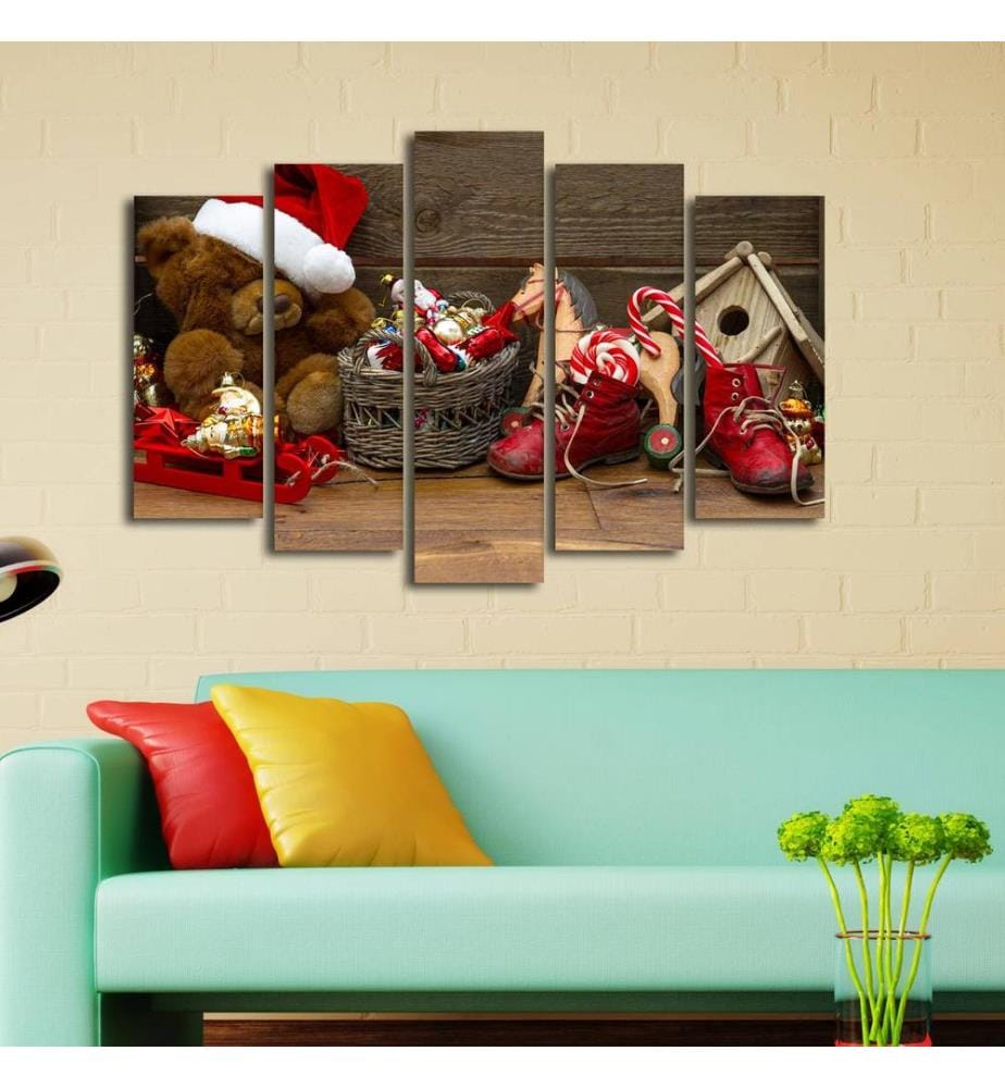 Bunt, Leinwandbilder, 105 X 70 cm, Leinwand