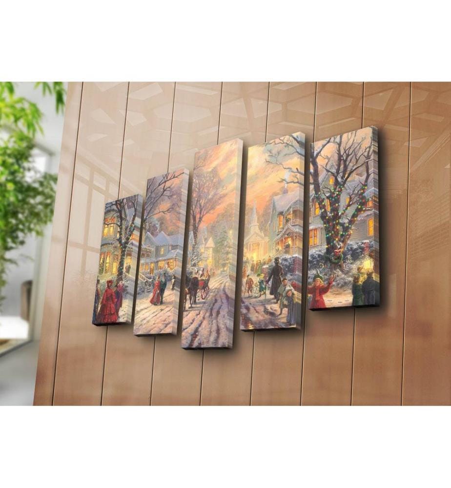 Bunt, Leinwandbilder, 105 X 70 cm, Leinwand