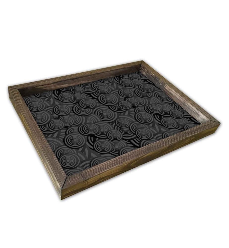 Tablett, mehrfarbig, Bemalung: 100 % MDF