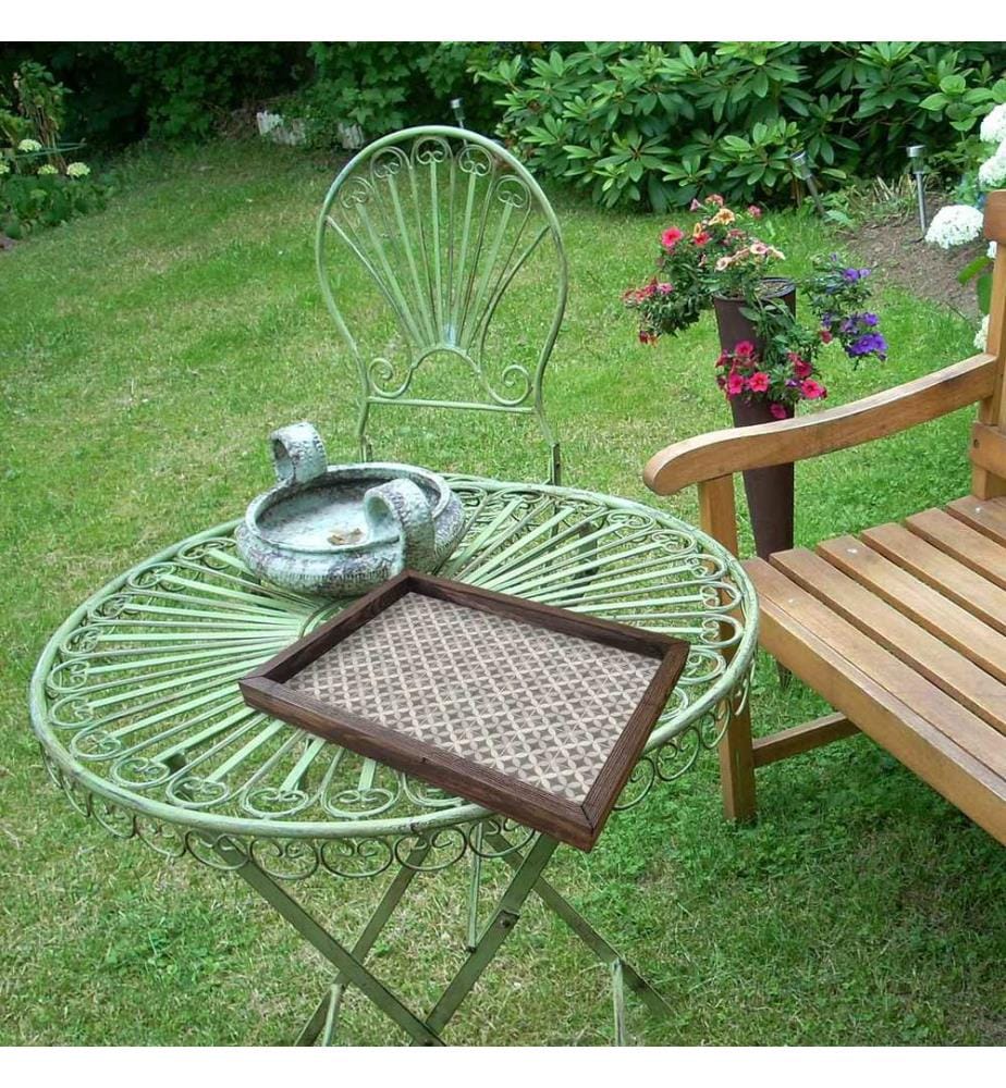 Tablett, mehrfarbig, Bemalung: 100 % MDF