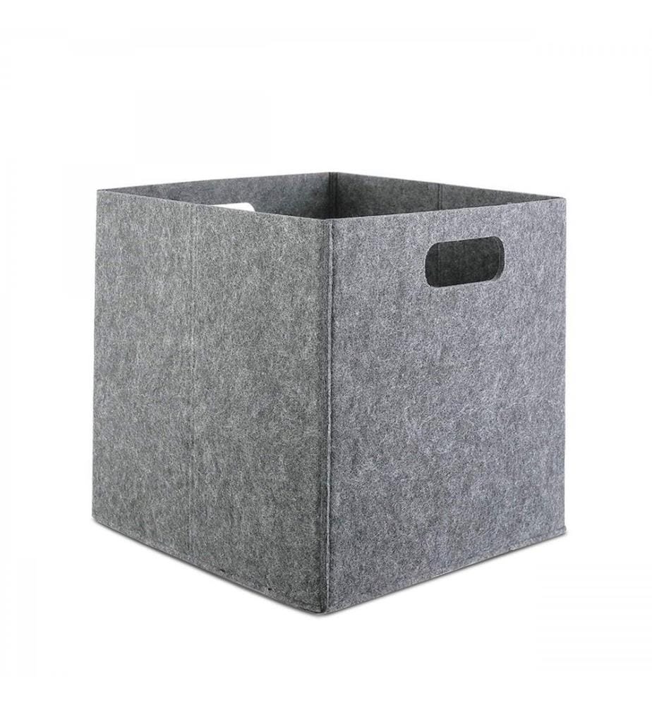 Panier en feutre, gris, 100% feutre