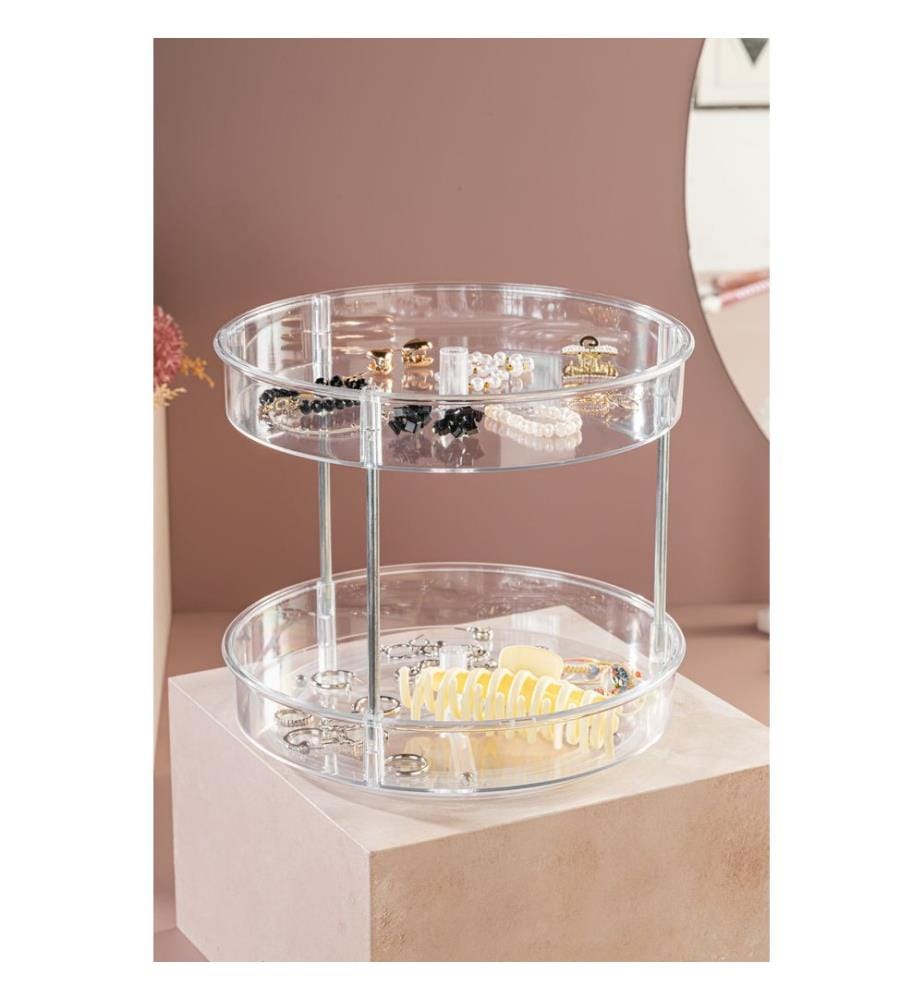 Make-Up Organizer, Transparent, 100% PLASTIC
