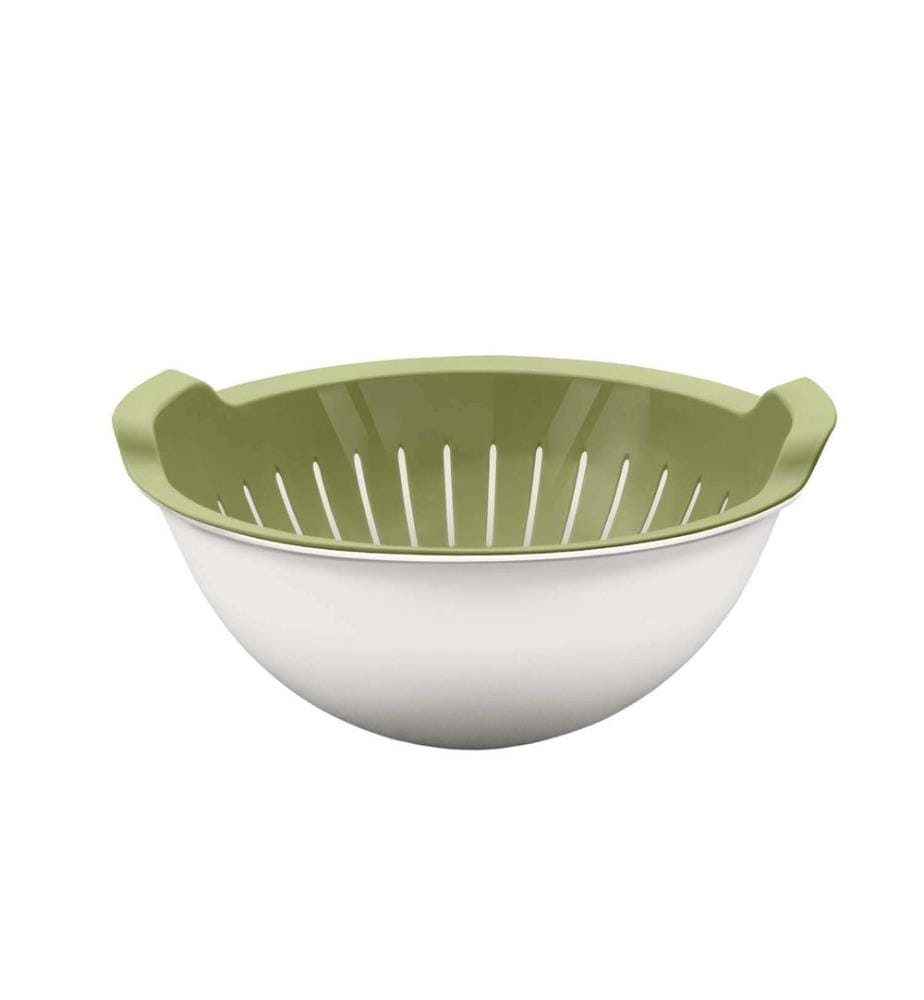Strainer, Green, PLASTIC BODY