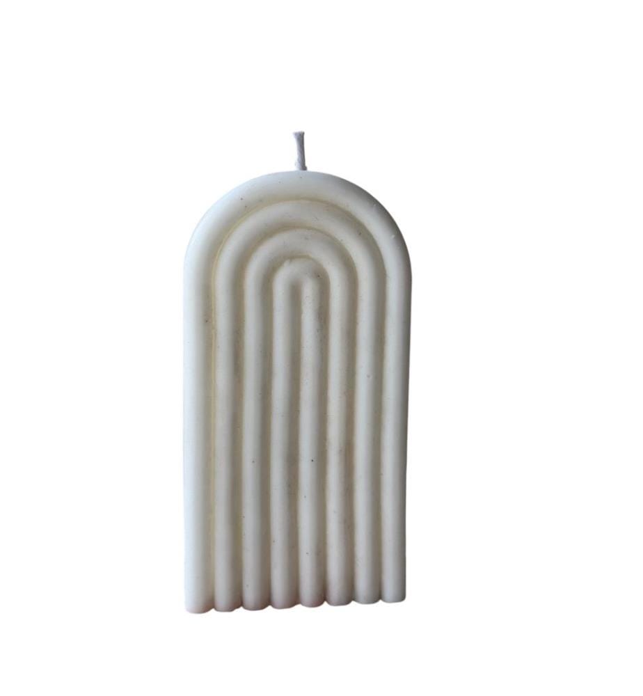 Bougie, blanche, 100% SOYA