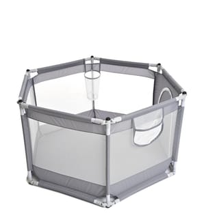 Fosse à balles, Gris, Cadre : 100% PLASTIQUE, Tissu : 100% POLYESTER