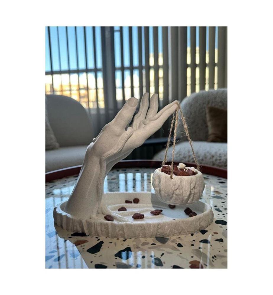 Bibelot, blanc, 100% BIOPLASTIQUE