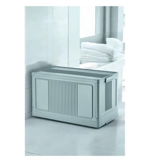 Aufbewahrungsbox, 100 % Kunststoff, Babyblau