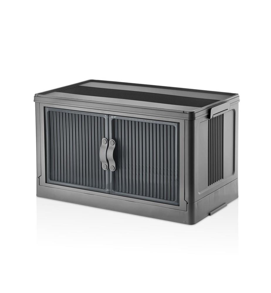Aufbewahrungsbox, 100 % Kunststoff, Anthrazit