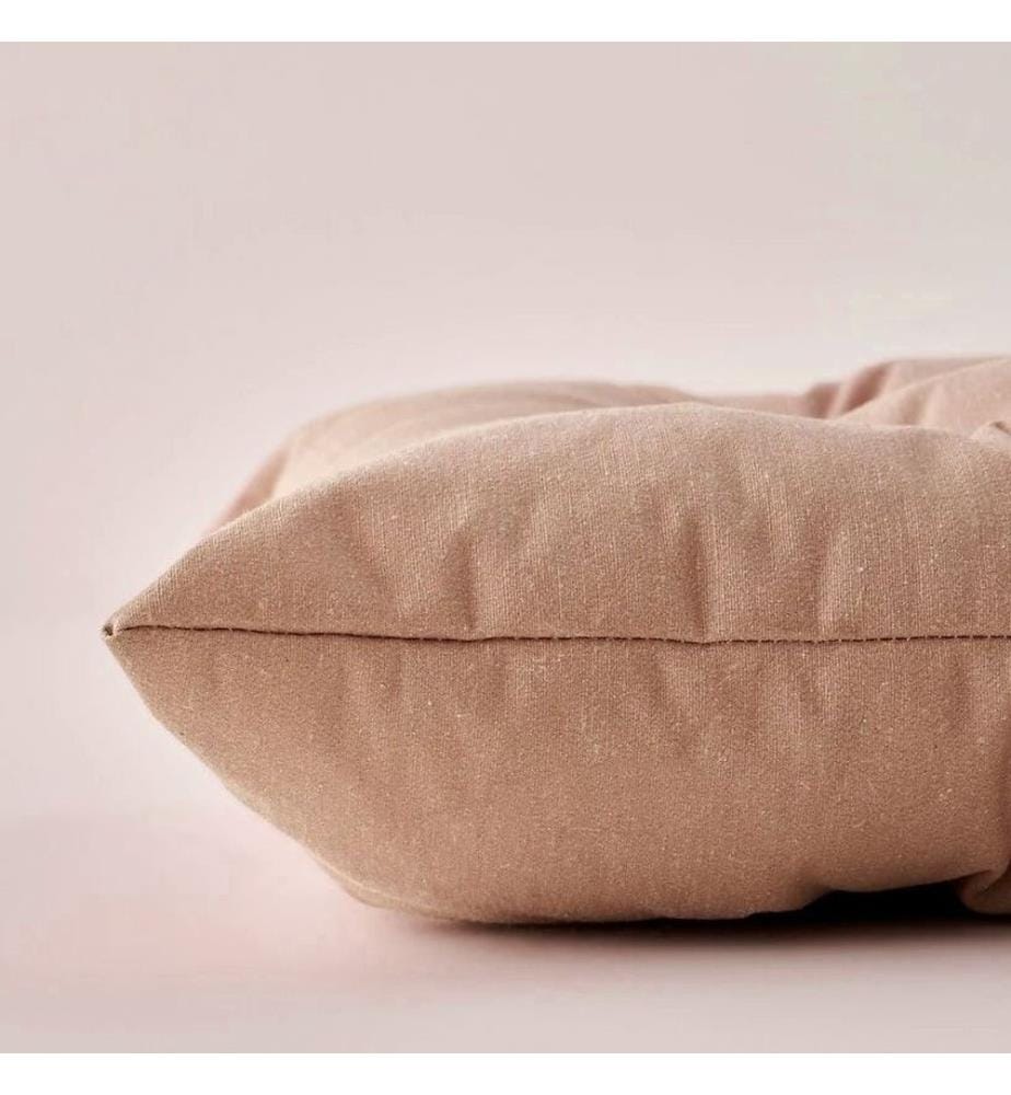 Stuhlkissen, 100 % Baumwolle, Beige